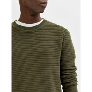 Bench Men's Olive Green Crewneck Sweater size L